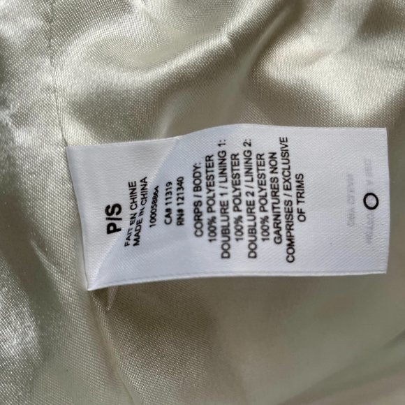 Garage - Fluffy coat - Size S - Beige - NWOT - Picture 6 of 6